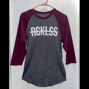 Young & Reckless Raglan tee